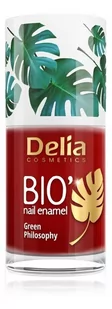 Delia COSMETICS COSMETICS Bio Green Philosophy Lakier do paznokci nr 611 Red 11ml 21461 - Lakiery do paznokci - miniaturka - grafika 1