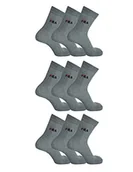 Skarpetki męskie - FILA Skarpety unisex F9630 (3 sztuki) szary szary 39-42 - miniaturka - grafika 1