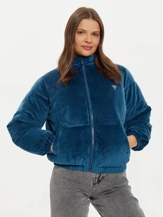 Guess Kurtka zimowa V4BL03 KBXI2 Niebieski Regular Fit - Kurtki damskie - miniaturka - grafika 1