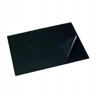Podkładki na biurko - PODKŁAD NA BIURKO Z KIESZONKĄ 490x650mm BANTEX CZARNY - miniaturka - grafika 1