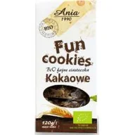 Ciastka - Ania FUN COOKIES CZEKOLADOWE 120G 5903453004777 - miniaturka - grafika 1