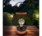 Lampy stojące - Solight WO3105 - LED Dekoracyjna lampa stołowa LED/3xAA czarna/miedź - miniaturka - grafika 1