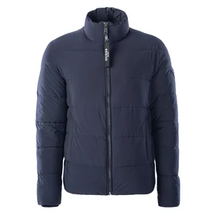 Męska Kurtka zimowa pikowana GUESS STRETCH PUFFA JACKET M2BL17WEYX2-G7V2 – Granatowy - Kurtki męskie - miniaturka - grafika 1