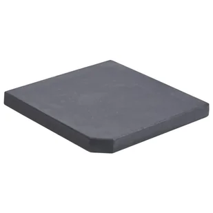 vidaXL Podstawa do parasola czarna 47x47x4,5 cm granitowa  313669 - Pozostałe meble ogrodowe - miniaturka - grafika 1
