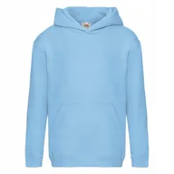 Bluzy dla dziewczynek - Bluza Dziecięca Z Kapturem Hooded Sweat New Sky Blue r. 9-11(140) - miniaturka - grafika 1