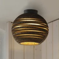 Lampy sufitowe - OSRAM Lampa sufitowa BALL, możliwość ściemniania, brązowy / rdzawy, papier / lunolit / lunopal - miniaturka - grafika 1