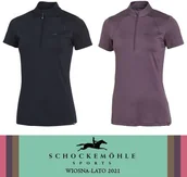Koszulki jeździeckie - Schockemohle Koszulka damska SUMMER PAGE STYLE wiosna-lato 2021 - miniaturka - grafika 1