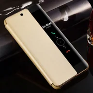 Etui i futerały do telefonów - Zastosuj do etui Smart View do telefonu Huawei P20 Lite Auto Sleep Wake Up Etui z klapką do etui na telefon komórkowy Huawei P20Lite Fundas Capa Dl... - miniaturka - grafika 1