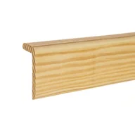 Listwy przypodłogowe - Listwa kątowa nierównoramienna sosna DR21 20 x 40 mm x 90 cm - miniaturka - grafika 1
