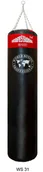 Worki treningowe - Worek bokserski siłowy duży + łańcuch 40x145 WS-31 Shin-do - miniaturka - grafika 1
