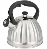 Czajniki na gaz - STALOWY CZAJNIK TRADYCYJNY Z GWIZDKIEM INDUKCJA 2,5L - miniaturka - grafika 1