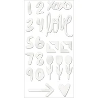 Notesy i bloczki - WE R Memory Keepers Love Notes foremki akrylowe, 22 szt - miniaturka - grafika 1