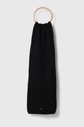Apaszki i szaliki męskie - Calvin Klein szalik wełniany kolor szary melanżowy - miniaturka - grafika 1