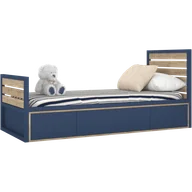 Łóżka dla dzieci i młodzieży - Łóżko 90x200 niebieskie Tutu Blue - miniaturka - grafika 1