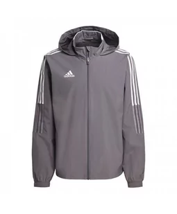 Adidas Męska kurtka Tiro21 Aw Jkt Team Grey Four L GM7389 - Kurtki męskie - miniaturka - grafika 1