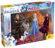 Puzzle - Lisciani Puzzle dwustronne Plus 108 Frozen 2 - miniaturka - grafika 1