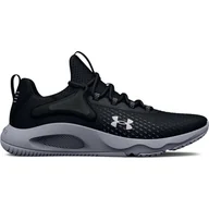 Buty trekkingowe męskie - Obuwie Sportowe Męskie Under Armour HOVR™ Rise 4 Czarny - miniaturka - grafika 1
