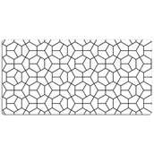 Podkładki na biurko - Podkładka ochronna Geometryczne kształty 120x60 cm, Dywanomat - miniaturka - grafika 1