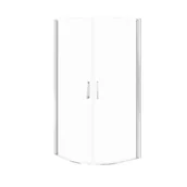 Kabiny prysznicowe - Kabina prysznicowa Cersanit Moduo 80x80x195 półokrągła transparentne S162-018 - miniaturka - grafika 1