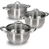 Zestawy garnków i patelni - Zestaw garnków ZWIEGER Virtu 6 el. ZW-GZV-8585 - miniaturka - grafika 1