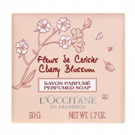 Mydła - Perfumowane mydło L'Occitane Cherry Blossom z kwiatem wiśni 50 g - miniaturka - grafika 1