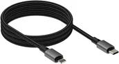 Kable USB - VISION 1m Black Lightning Magnetic Cable - miniaturka - grafika 1