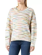 Swetry damskie - ICHI Damski sweter IHNUNNO LS, 200681/wielokolorowy, M - miniaturka - grafika 1