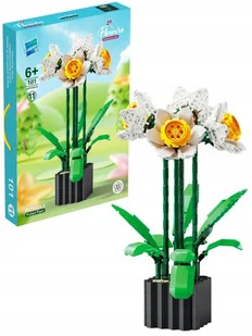 Klocki konstrukcyjne kwiaty w doniczce ŻONKILE 838 el. 101-11 - Zabawki konstrukcyjne Klocki konstrukcyjne kwiaty w doniczce ŻONKILE 838 el. 101-11 - Zabawki konstrukcyjne - miniaturka - grafika 1