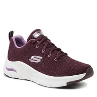 Trampki damskie - Skechers Damskie tenisówki Arch Fit, granatowe, 8 UK - miniaturka - grafika 1
