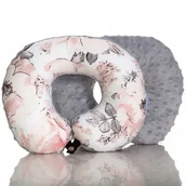 Akcesoria do fotelików - Poduszka Podróżna Dla Dzieci Rogal Zagłówek - miniaturka - grafika 1