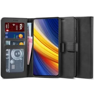 Xiaomi Tech-Protect Tech-Protect Wallet 2 Etui Poco X3 Czarne 70C1-590FE_20210414142535 - Szkła hartowane na telefon - miniaturka - grafika 1