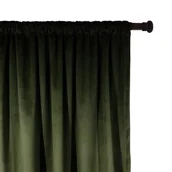 Zasłony - Zasłona VELVET VE2295 oliwkowy 140 x 150 cm - miniaturka - grafika 1