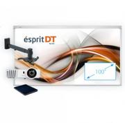 Tablice interaktywne - 2x3 Zestaw: Tablica interaktywna Esprit DT100 + projektor Optoma W303ST + Smart Pad + uchwyt ZSI 33 - miniaturka - grafika 1