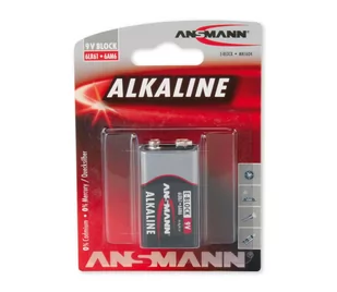 Ansmann 1 Alkaline 9V-Block red-line 1515-0000 - Baterie i akcesoria - miniaturka - grafika 2