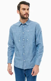 LEE SEASONAL WORKER SHIRT MĘSKA KOSZULA MATERIAŁOWA WORKWEAR BLUE L67YXQKR 112116975 - Lee - Koszule męskie - miniaturka - grafika 1