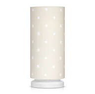 Lampy stojące - lampka nocna dla dzieci beżowa w kropki lovely dots beige - miniaturka - grafika 1