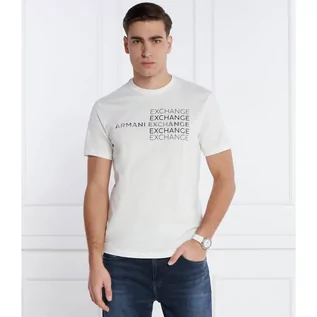 Koszulki męskie - Armani Exchange T-shirt | Regular Fit - grafika 1