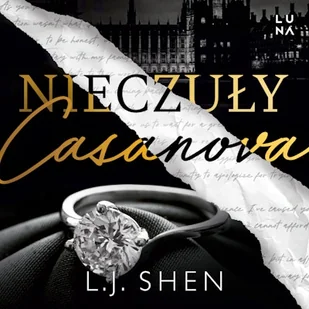 Nieczuły casanova L.J. Shen - Audiobooki - romanse - miniaturka - grafika 1