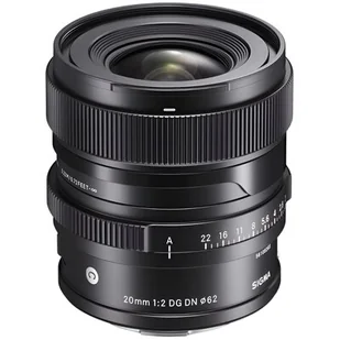 Obiektyw Sigma 20mm f/2 DG DN Contemporary L-mount - Obiektywy - miniaturka - grafika 1