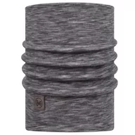 Apaszki i szaliki damskie - Komin Buff Merino Heavyweight Neckwarmer (kolor Szary/Srebrny, rozmiar One size) - miniaturka - grafika 1