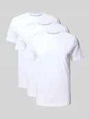 Koszulki męskie - T-shirt o kroju regular fit z czystej bawełny w zestawie 3 szt. - miniaturka - grafika 1