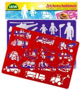 Chodziki - Lena-Toys, szablony Pojazdy - miniaturka - grafika 1