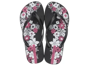 IPANEMA Classica Happy XII Fem, japonki damskie, 37 EU, Czarny (Black), 37 EU - Klapki i japonki damskie - miniaturka - grafika 1