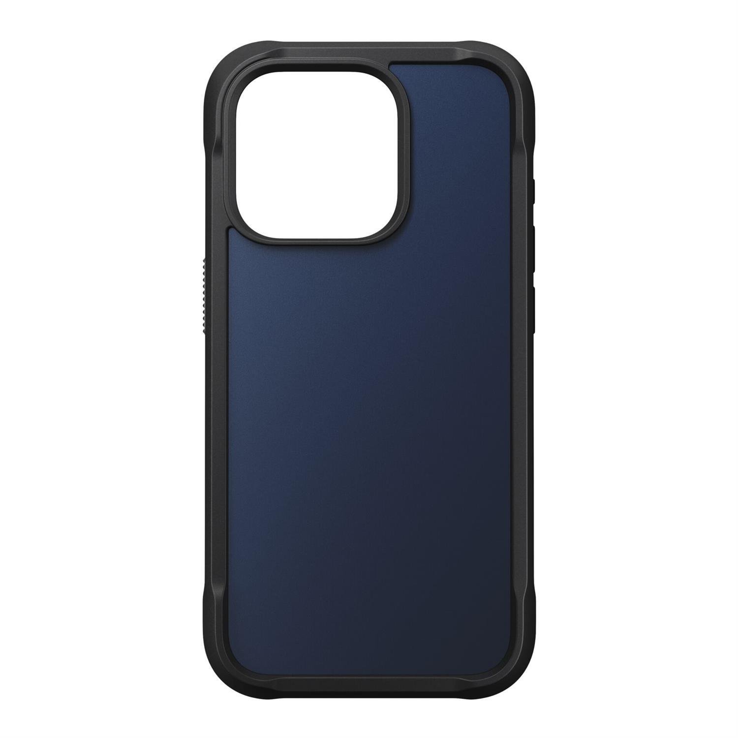 Nomad, wytrzymałe etui do Apple iPhone 15 Pro, niebieskie