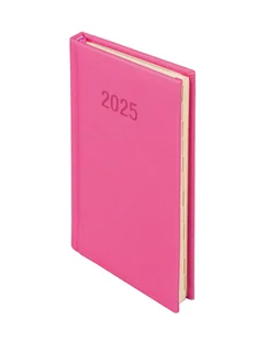 Kalendarz książkowy 2025 tygodniowy A6 różowy Paperdot - Kalendarze - miniaturka - grafika 1