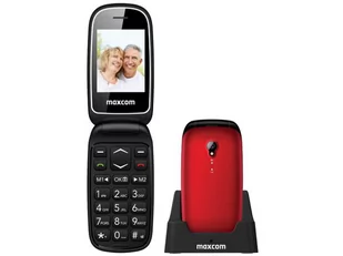 Maxcom MM816 Czerwony - Telefony komórkowe - miniaturka - grafika 1