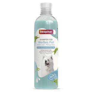 Beaphar Biały szampon dla psów - 2 x 250 ml - Szampony i odżywki dla psów - miniaturka - grafika 1