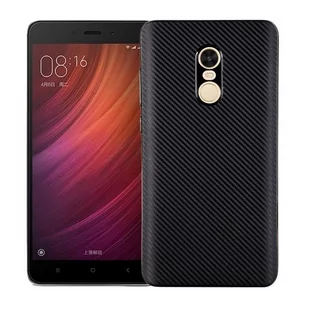 Etui Carbon Fiber Xiaomi Note 4/4X czarn y/black - Etui i futerały do telefonów - miniaturka - grafika 1