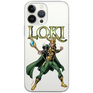 Etui Marvel dedykowane do Xiaomi REDMI NOTE 8, wzór: Loki 002 Etui częściowo przeźroczyste, oryginalne i oficjalnie licencjonowane - Etui i futerały do telefonów - miniaturka - grafika 1