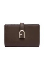 Portfele - Furla Duży Portfel Damski Flow S Compact Wallet WP00401 BX2045 CN 4284S 1007 Brązowy - miniaturka - grafika 1